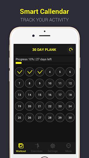 30 Day Fitness Challenge Free screenshot 2