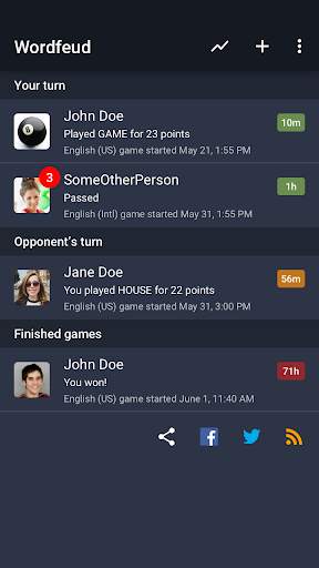 Wordfeud Free screenshot 6