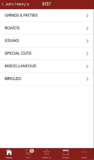 John Henry's App screenshot 2