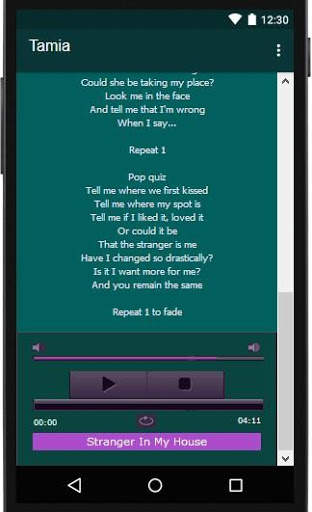 Tamia Lyrics Music screenshot 4