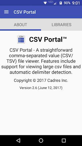 CSV Portal File Viewer скриншот 1