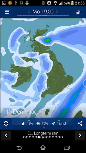 Sat24, Weather satellite screenshot 6