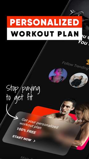 myViTrend Free Personalized Plans Gym Home Workout screenshot 1