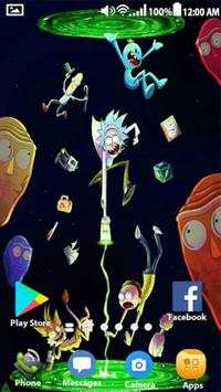 Rick and Morty Wallpaper 3 تصوير الشاشة