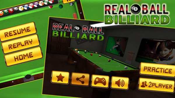 8 bola bilyar snooker: kolam screenshot 3