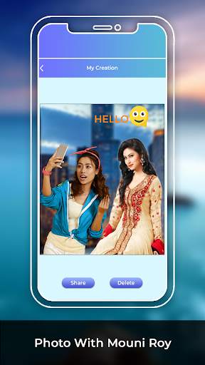Photo With Mouni Roy screenshot 5