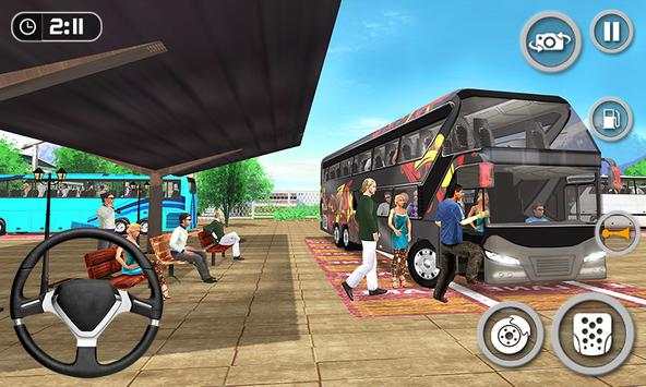 Coach Bus Simulator 2018 - mobile Bus driving screenshot 2