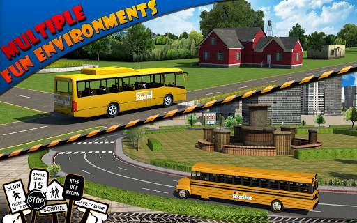 Schoolbus Driver 3D SIM screenshot 15
