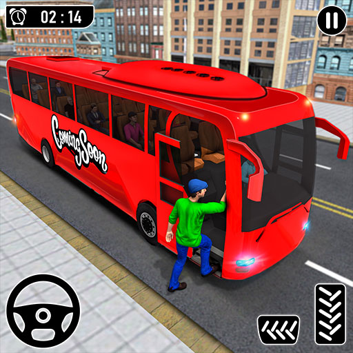 US Coach Bus Driving Games icon