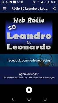 Rádio Leandro e Leonardo WEB screenshot 2