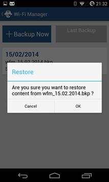 WiFi Manager[root] screenshot 5