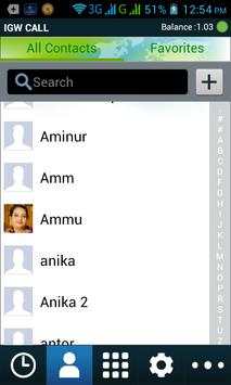 IGW CALL (Itel) Mobile Dialer screenshot 5