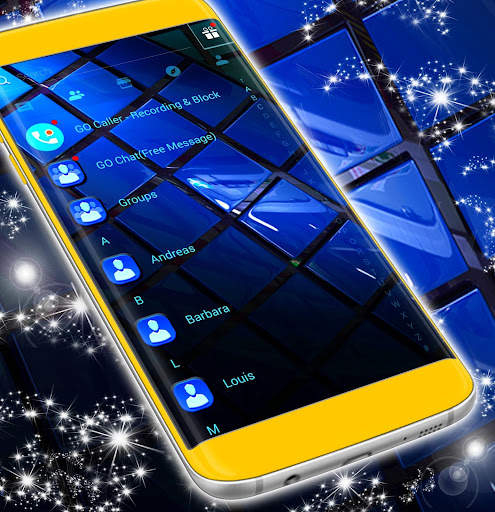 Blue SMS Theme 2021 screenshot 5