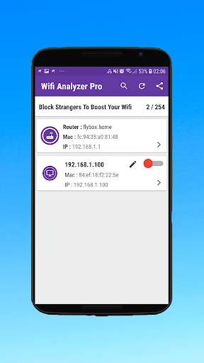 SuperWifi WiFi Analyzer Speed Test & WiFi Blocker screenshot 5