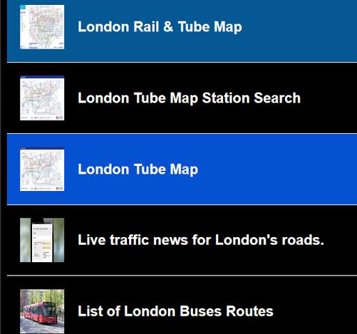 London Tube Map Bus Maps Route screenshot 1