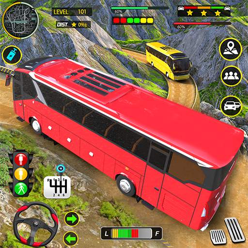 Coach Bus 3D Driving Games 10.2