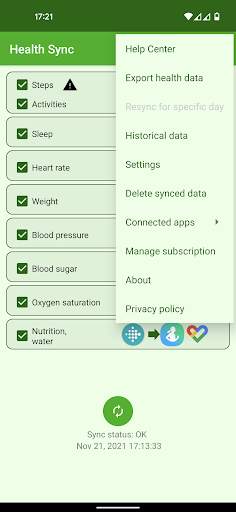 Health Sync स्क्रीनशॉट 5