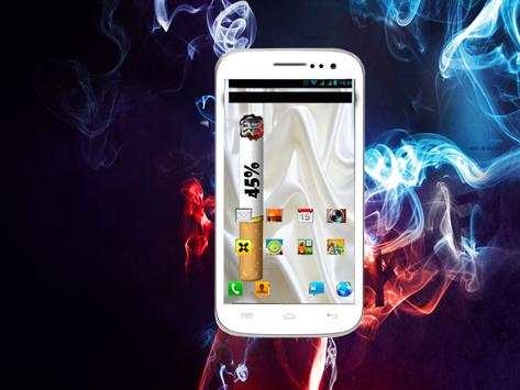 Cigarette Battery Widget screenshot 2