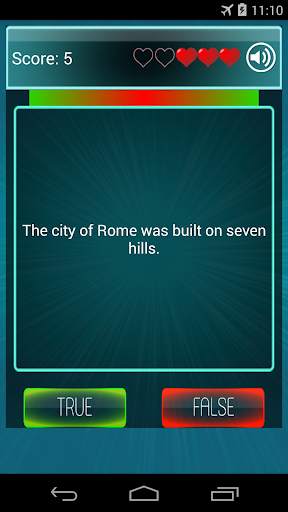 True False Quiz screenshot 1