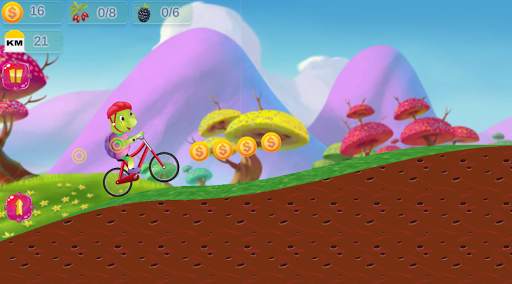 Purple Turtle Cycle Game screenshot 4
