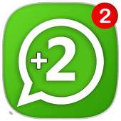 Two Account for WhatsApp logo