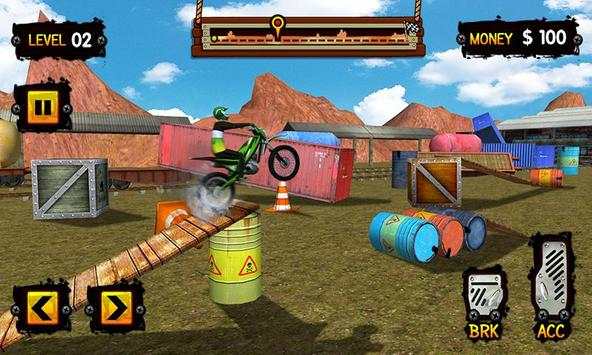 Stunt Bike King 3D 2018 screenshot 1