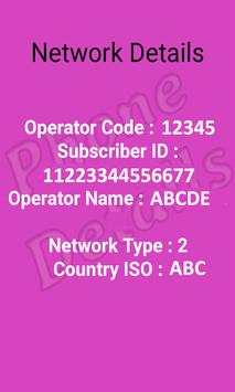Phone Details स्क्रीनशॉट 3