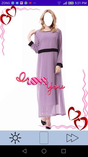 Stylish Arabian Dress Photo Collage screenshot 7