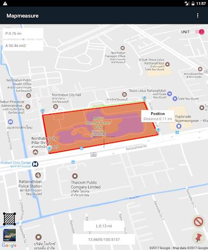 map measure planimeter screenshot 9