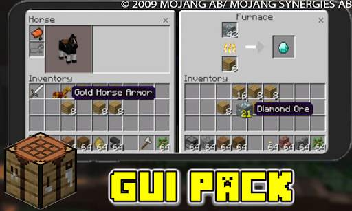 GUI Pack Addons Minecraft screenshot 1