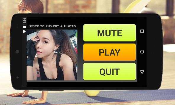 Hot Yoga Pants Sexy Girls Puzzle Sliding screenshot 2