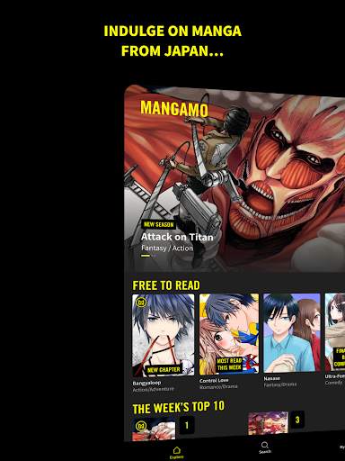 Mangamo Manga Reader & Comics screenshot 8