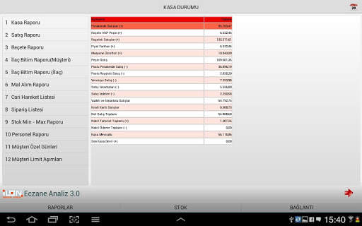 ilon Mobil Analiz HD screenshot 8