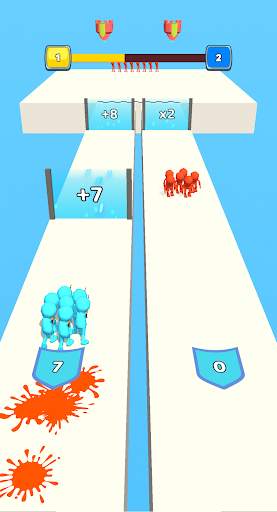Dual Army Run - Stickman Clash screenshot 4
