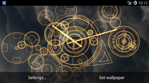 Hypno Clock Live Wallpaper screenshot 12