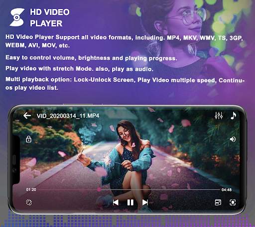 SAX Video Player  All Format HD Player & Play Game screenshot 2