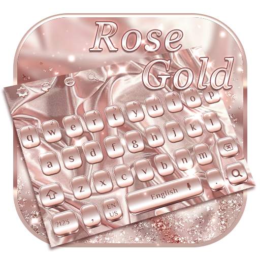 Rose Gold Keyboard 10001002