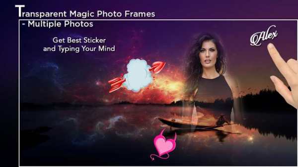 Transparent Magic  Photo Frames - Multiple Photos screenshot 3