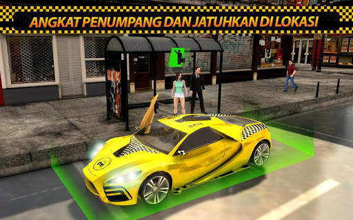 Taxi Driver : Crazy Demolition Taxi City Rush screenshot 2