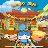 LEGO 3D Subway Run Adventure New 1