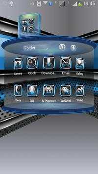 BlueFuture Next Launcher Theme screenshot 3