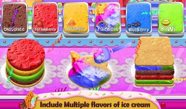 Sweet Ice Cream Sandwich Making Game screenshot 9