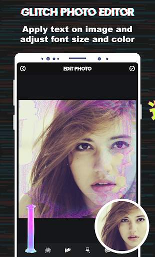 Glitch Photo Editor - Vaporwave & Glitch Effects 7 تصوير الشاشة