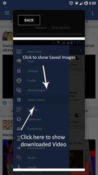 Photo Video Saver for Facebook screenshot 5
