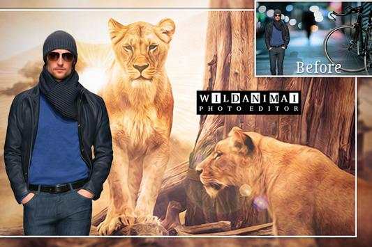 Wild Animal Photo Editor screenshot 1