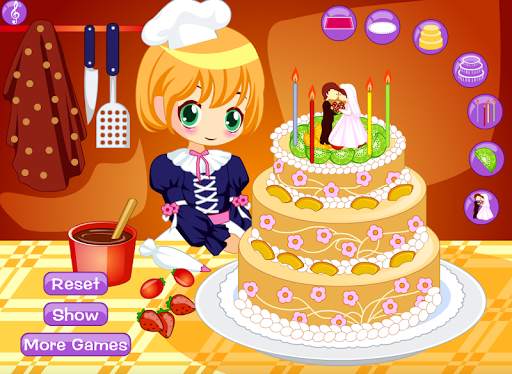 Dream Wedding Cake Maker - Cooking games for Girls screenshot 1