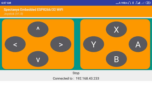 ESP8266/32 WiFi Motion Control and Joystick screenshot 3