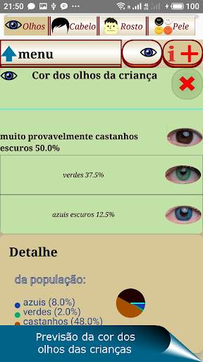 QUIS. Genética familiar. screenshot 4