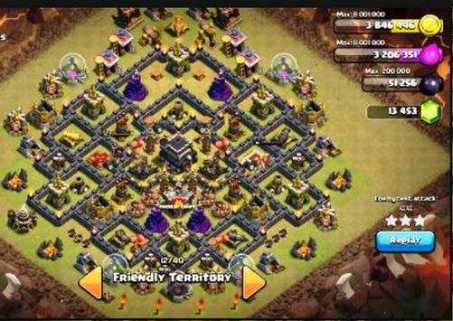 Clash Desain War Base 2017 screenshot 3