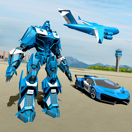 Politiewagen Robot Transporter icon